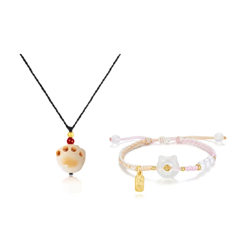 JIACUIYUN Bodhi Root Necklaces Unisex-0