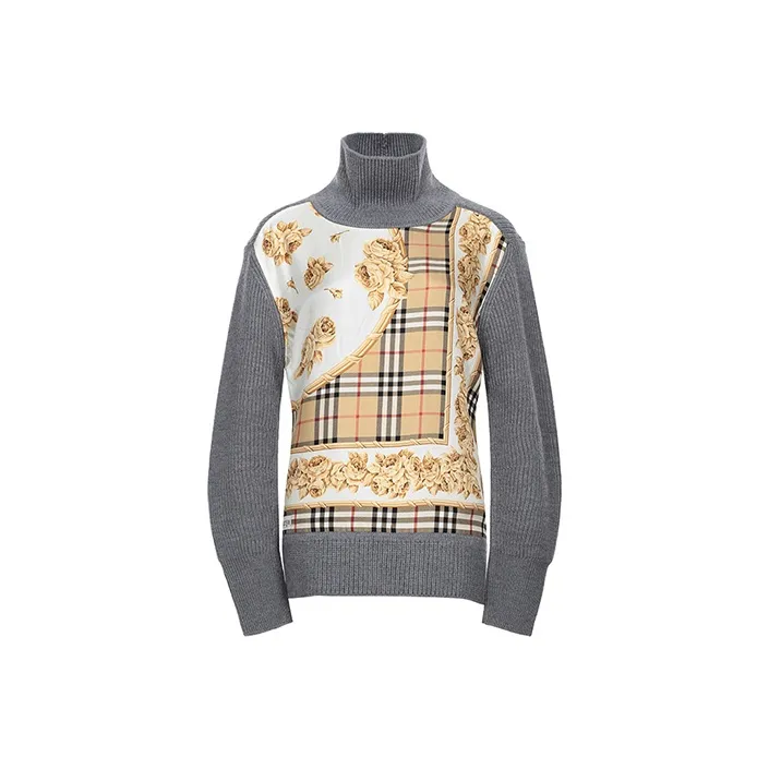 Burberry Sweaters Women's Gray-0