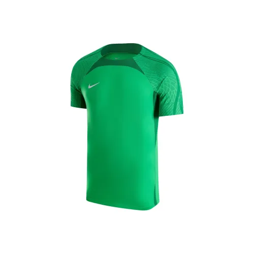 Nike DRI-FIT Soccer Jerseys Men's Shiny Green/Lucky Green/White