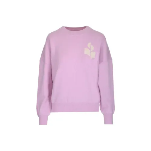 ISABEL MARANT SS22 Loose Fit Sweater Women's Pink