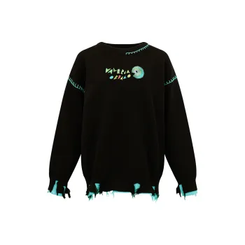 Valeria Obbaco Sweater Unisex Black
