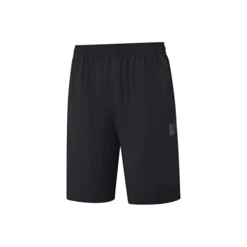 XTEP Sports Life Collection Comprehensive Training Collection Sports Shorts Men's Jet Black