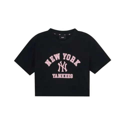 MLB Crop Tops Women's Black