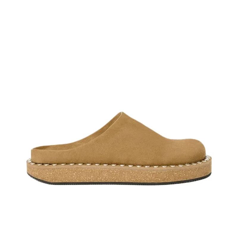 LOEWE Closed Toe Slippers Men's Brown-1