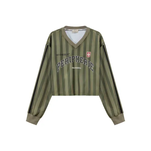 NO ONE ELSE T Shirts Women's Army Green
