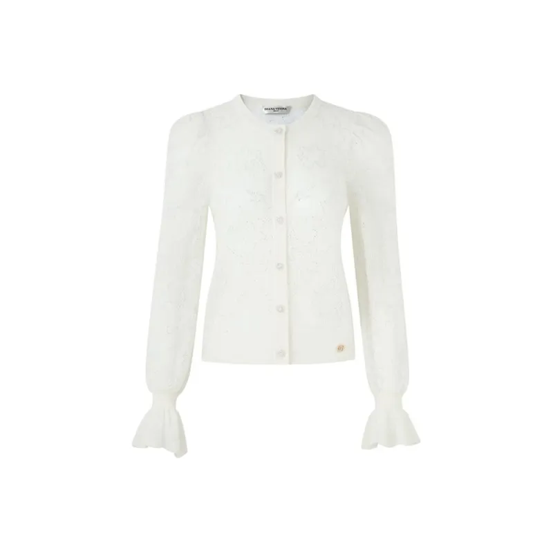 DIANA VEVINA Sweater Women's Ecru-0