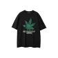 Black-T-Shirt-Leaf Large
