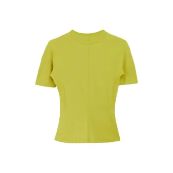 Y 3 T Shirts Women's Yellow