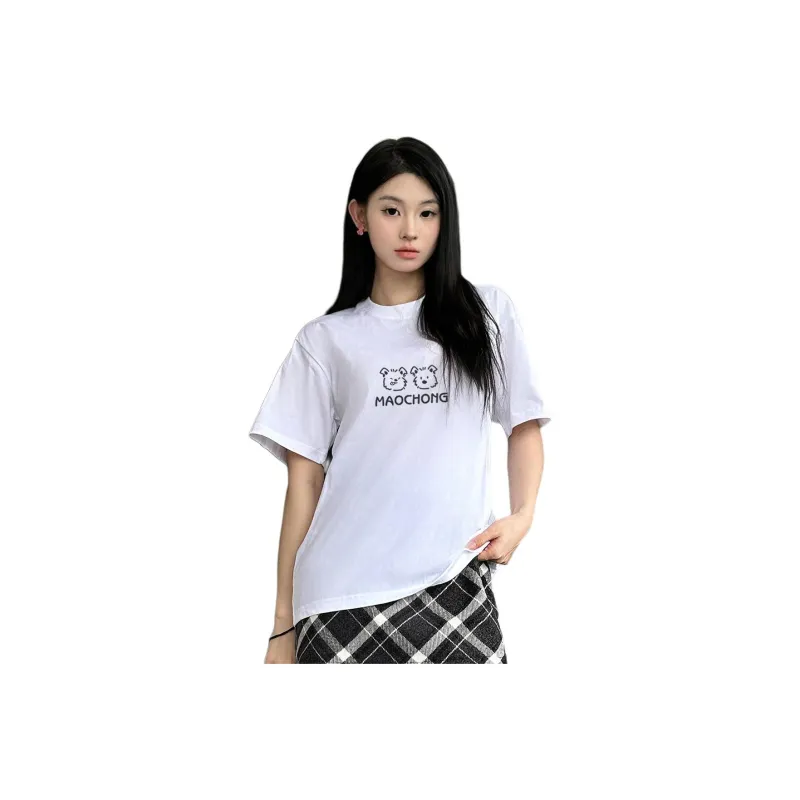 Weixi T Shirts Women's White-0