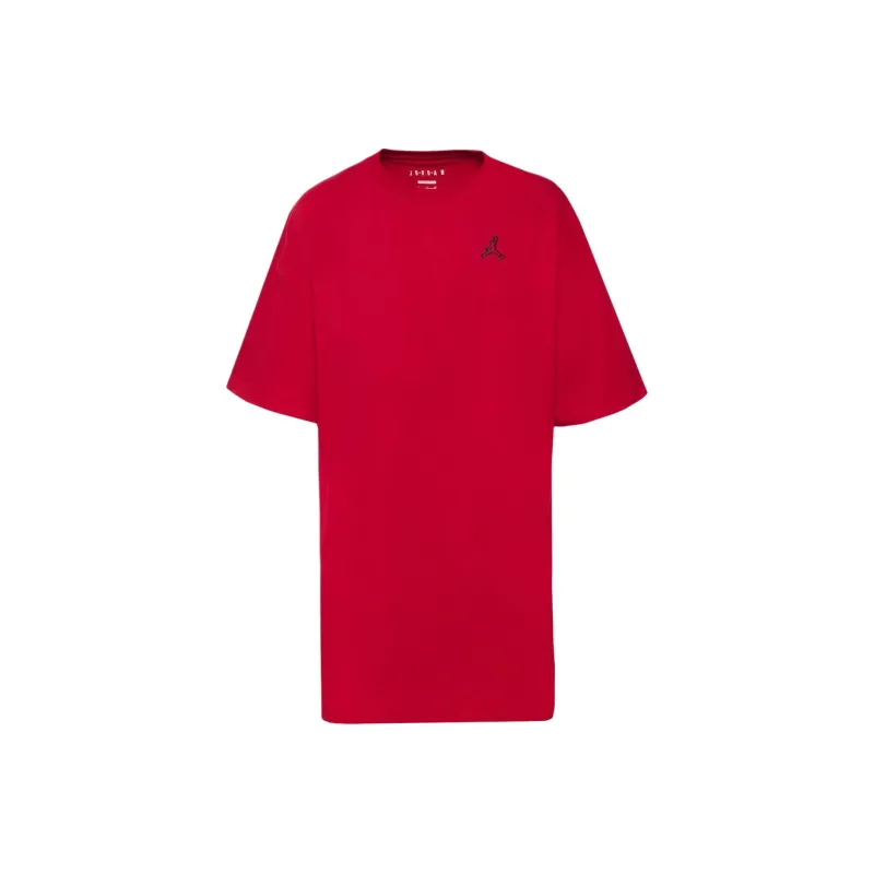 Jordan Essentials Drop Shoulder Sleeve T-Shirt Women's Red-0
