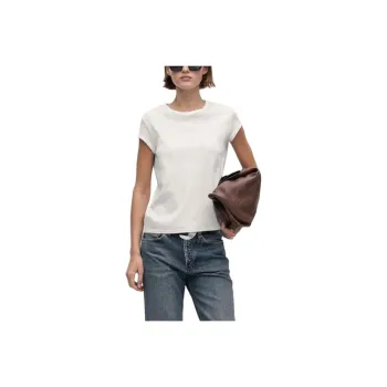 Massimo Dutti Regular T Shirt Women's White