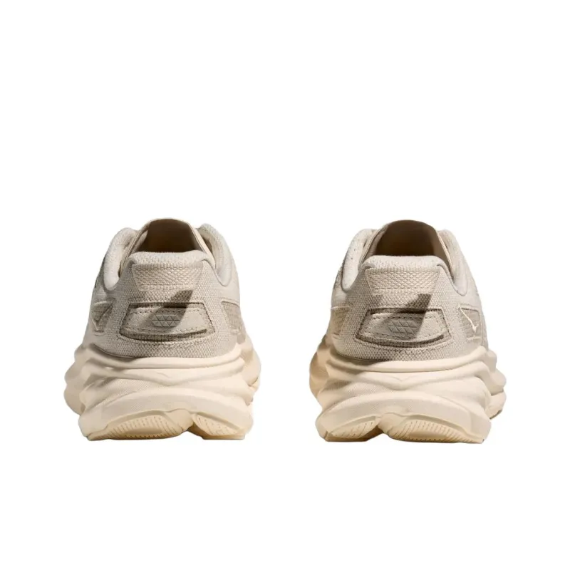 HOKA ONE ONE CLIFTON ONE 9 Anti Slip Wear Resistant Low Top Casual Running Shoes Unisex Beige-4