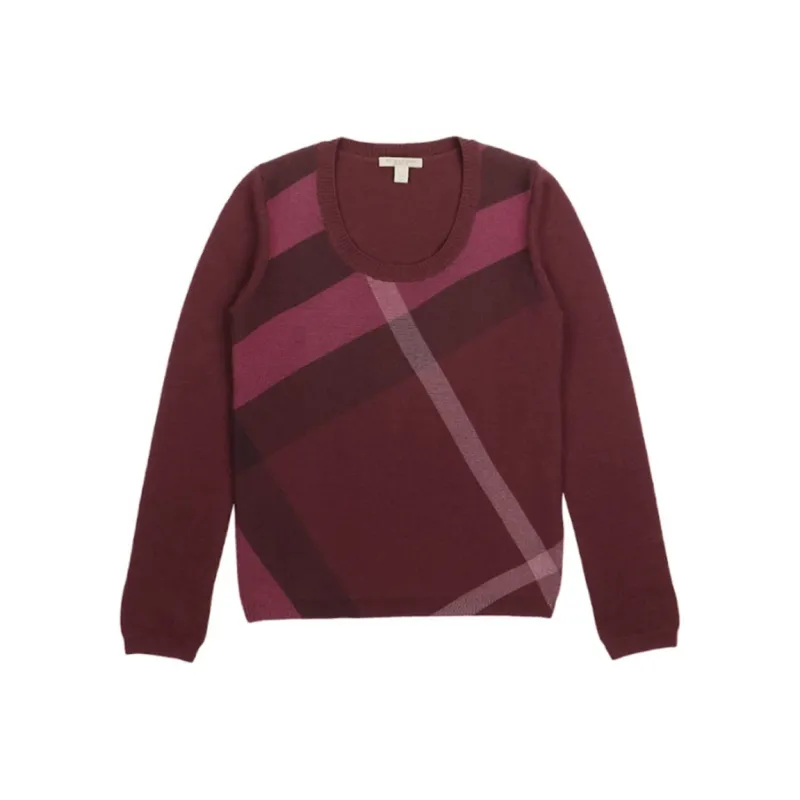 Burberry Sweater Women's Burgundy-0