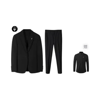Maserati Business Suit Men's Black