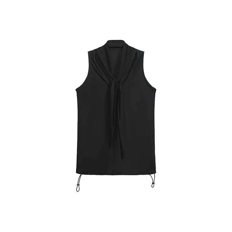 ABBY GODDESS Tank Top Women's Black-0