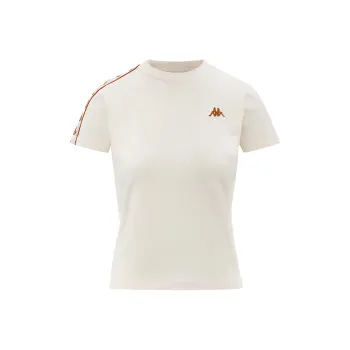 Kappa T Shirts Women's Beige
