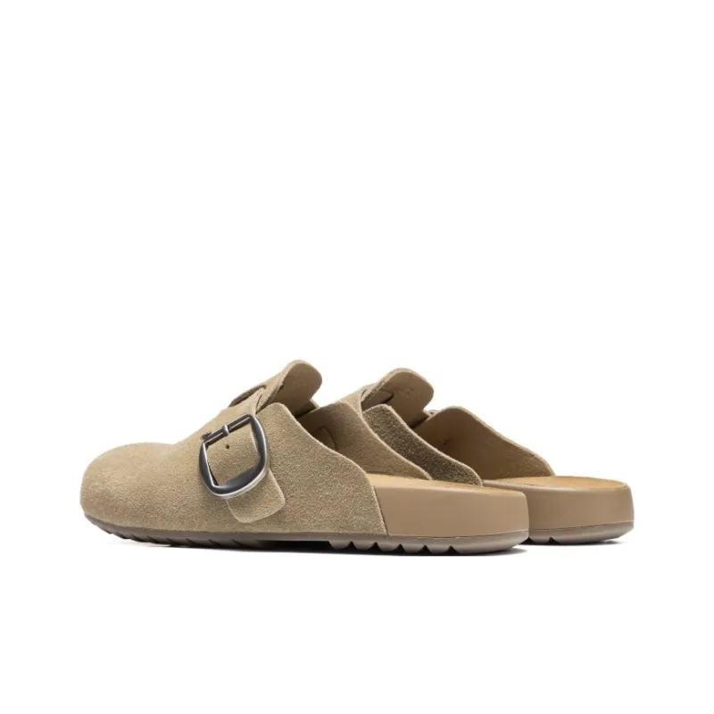 AOKANG Closed Toe Slippers Women's Green-3