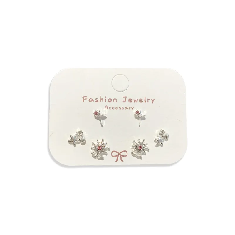 Inkopper Alloy Stud Earrings Women's-0