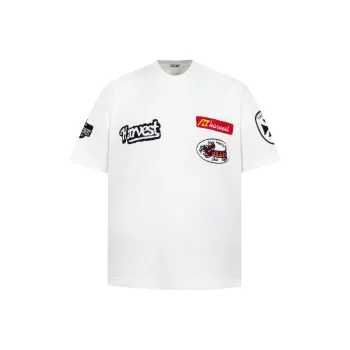 BEAR UNION Drop Shoulder Sleeve T Shirt Unisex
