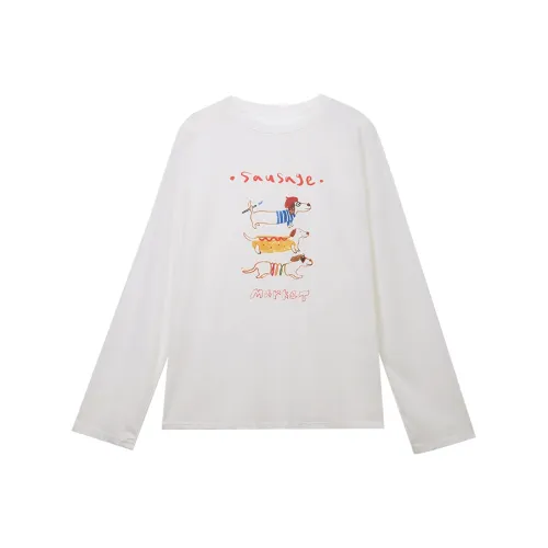 SUSANSAN T-Shirts Women's White