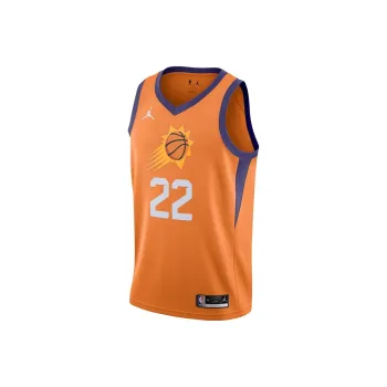 Jordan Basketball Jerseys Phoenix Suns Deandre Ayton Size 22 Men's Orange