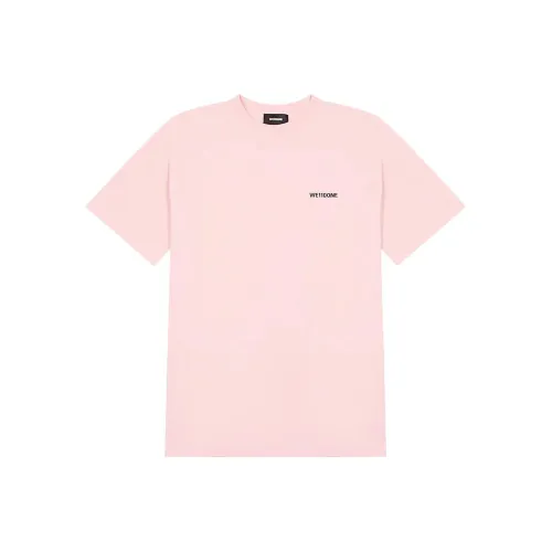 WE11DONE T Shirts Women's Cherry Blossom Pink