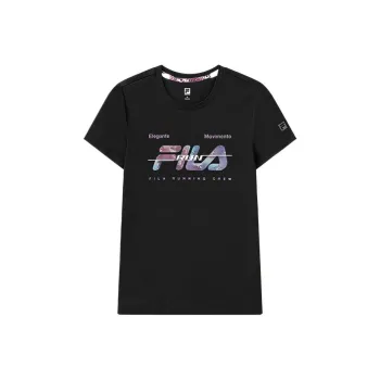 FILA Running T-Shirt Women's Pitch Black