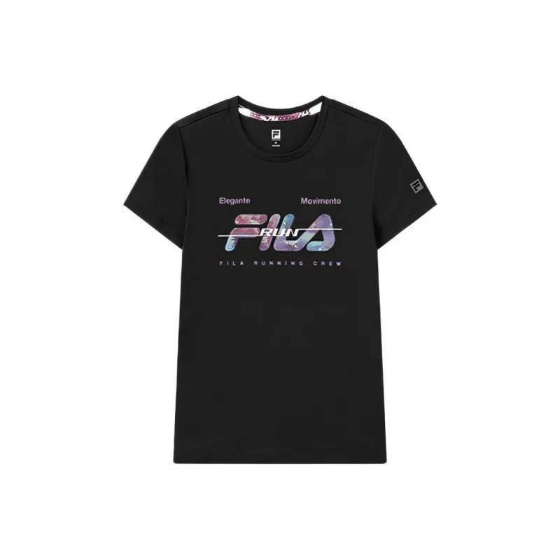 FILA Running T-Shirt Women's Pitch Black-0