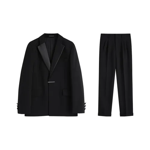 JOHNHOLLIS Business Suits Unisex Black