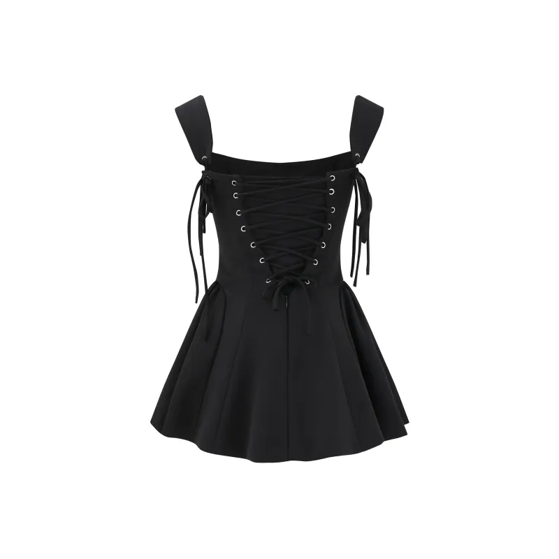 BEAR UNION Sleeveless Dress Women's Black-1