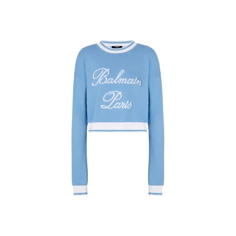 BALMAIN Sweaters Women's Blue-0