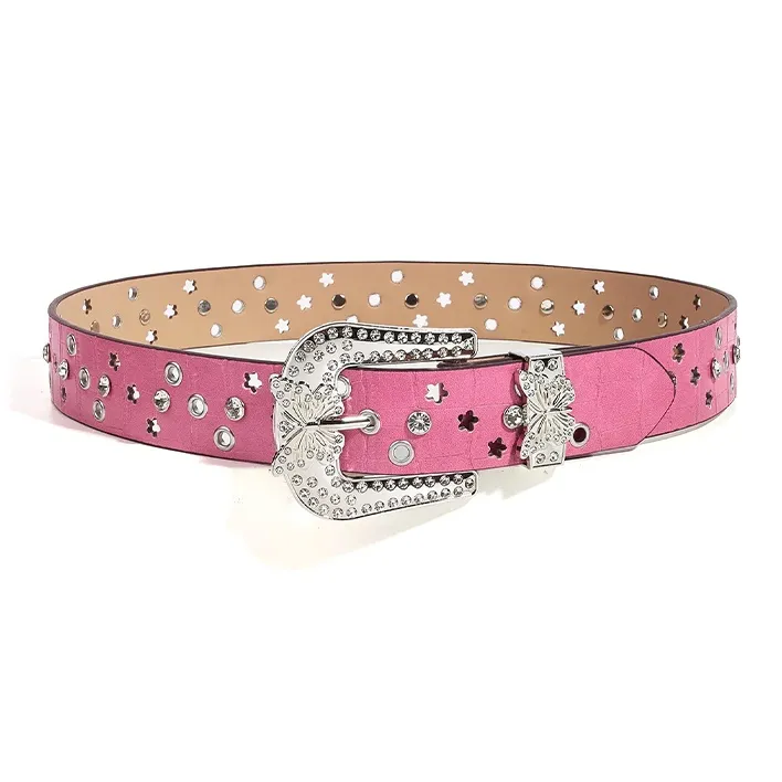 YUZHAOLIN Cow Leather Belts Women's 3.6cm-5