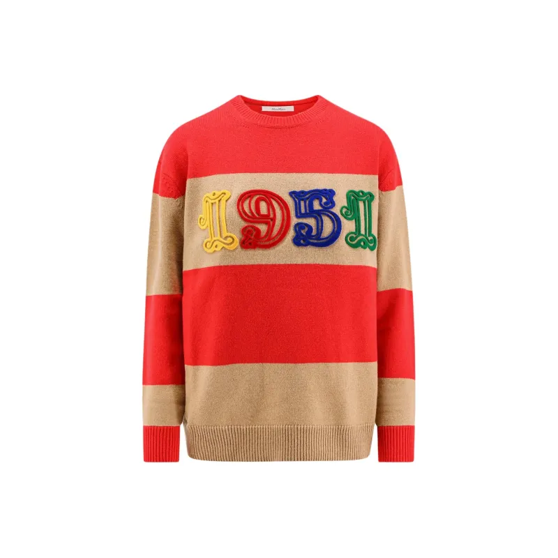 MaxMara Star Patterned Crewneck Jumper-0