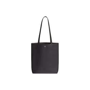 HERMES Double Sens Swift Calfskin Tote Bag, Shopping Bag, Shoulder Bag Women's 89 Noir Black