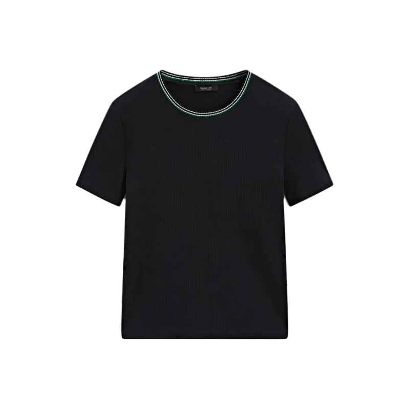 Massimo Dutti T-Shirt Women's Blue-0