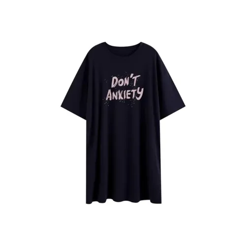 VINMUK Regular T Shirt Unisex Apricot Black