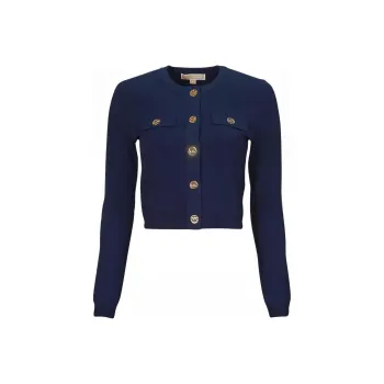 MICHAEL KORS Logo button Fine knit Cardigan