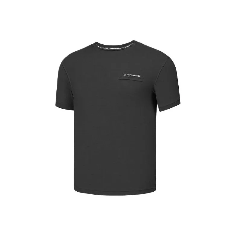 Skechers Regular T Shirt Women's Carbon Black 0018-0