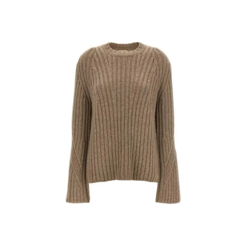 KHAITE Crewneck Knitted Jumper-0