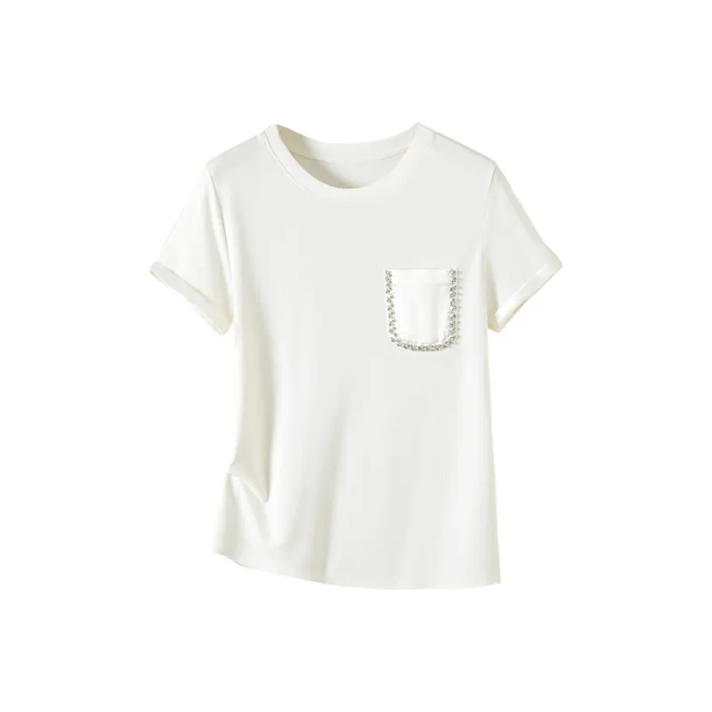 TOUCH T Shirts Women's White-0