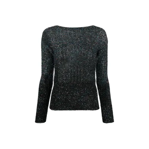 Maison Margiela Battered Sequin Knitted Top