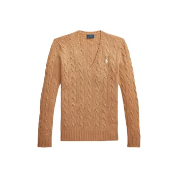Polo Ralph Lauren SS24 Sweater Women's Camel