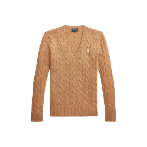 Polo Ralph Lauren SS24 Sweater Women's Camel