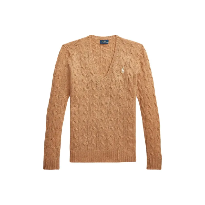 Polo Ralph Lauren SS24 Sweater Women's Camel-0