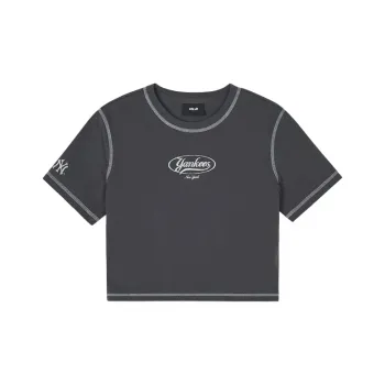 MLB New York Yankees T Shirt Women's Charcoal Gray