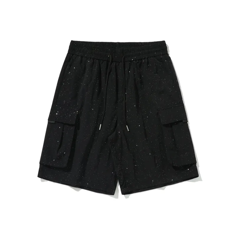 WOKXSS Casual Shorts Unisex Black-0