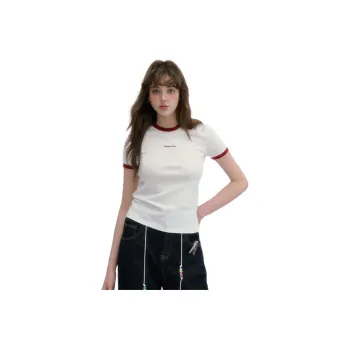 Guuka Hero Set in Sleeve T Shirt Women's White