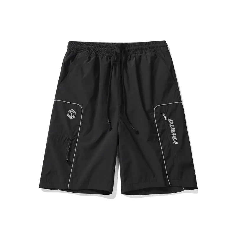 GUUKA TECH Casual Shorts Men's Black-0