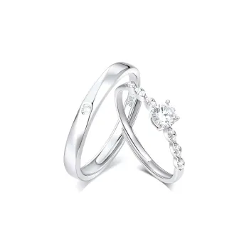 KEMLAIDA 925 Sterling Silver Rings Unisex