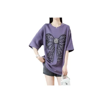 Mapping T-Shirts Women's Purple
